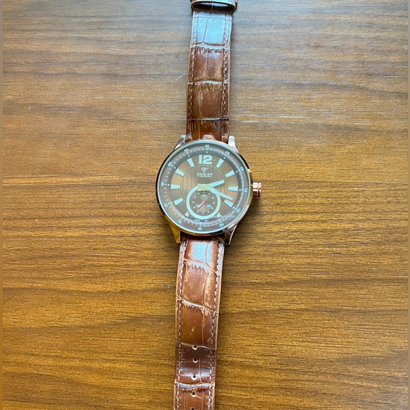 Violet Japan made mens watch - Picture 2 of 5